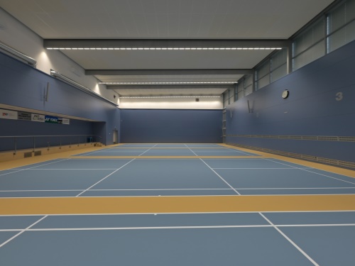 Nová badmintonová hala H centrum Staré Hradiště
