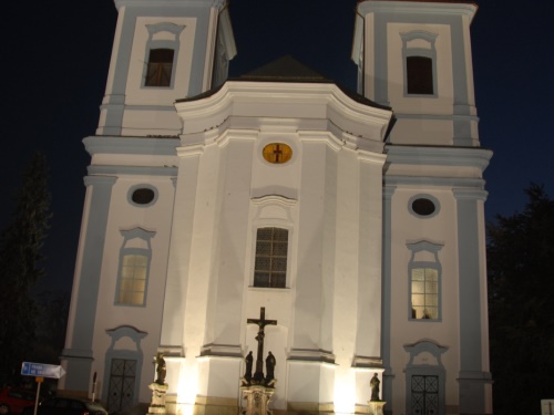 Kostel sv. Václava, Žamberk, exteriérové osvětlení